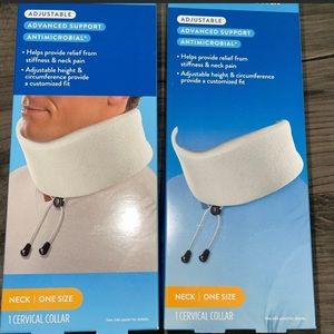 2 Brand new Cervical Collar Adjustable Advance support